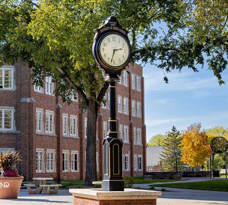 twamley hall in the fall