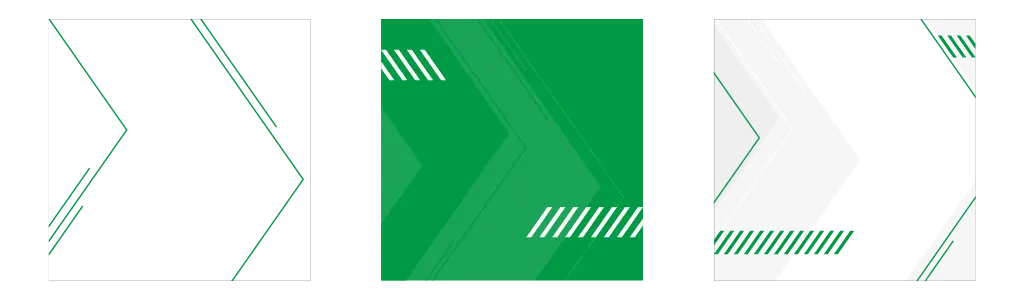 visual showing of arrow strokes on a design 