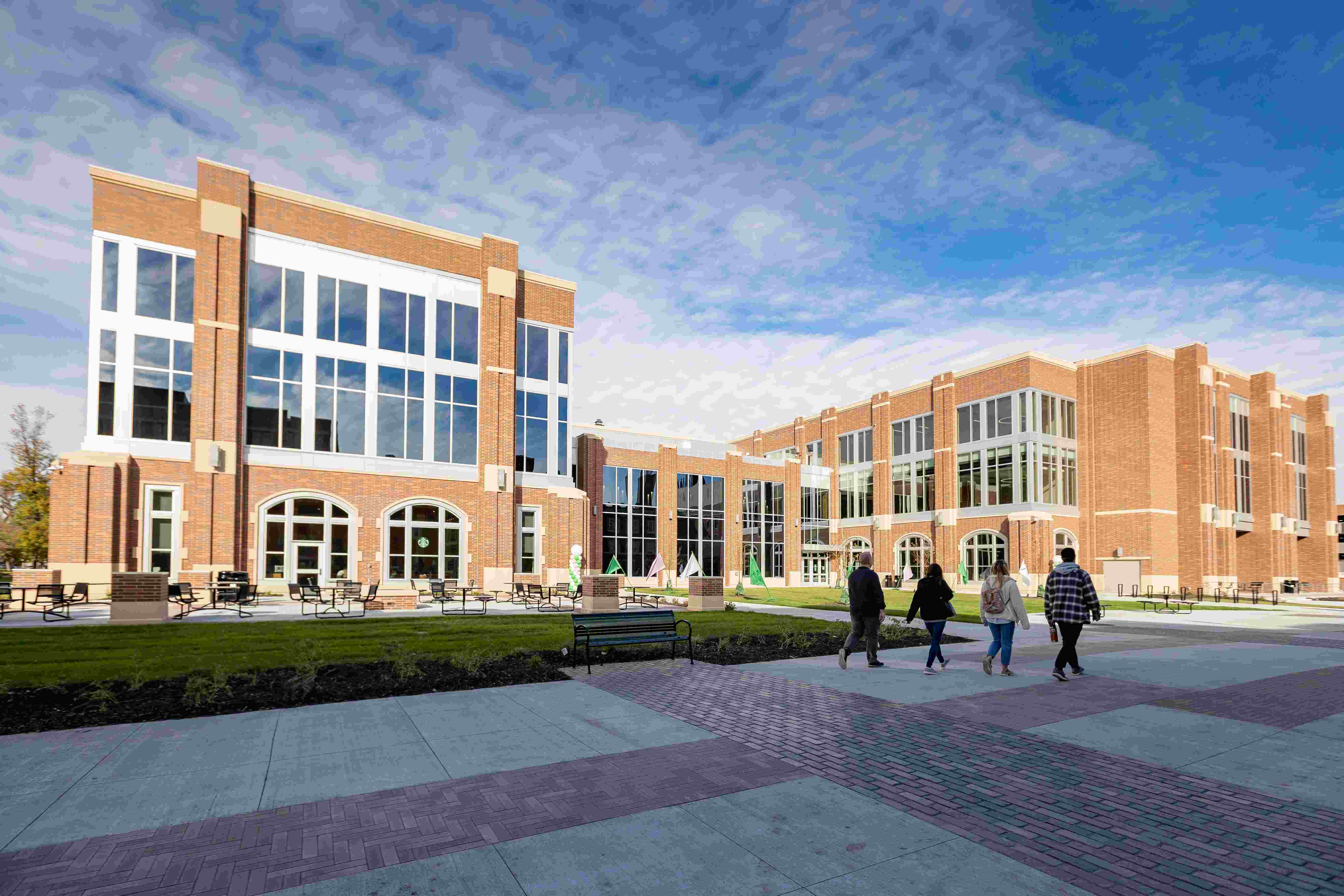 Students Sitting in the Union