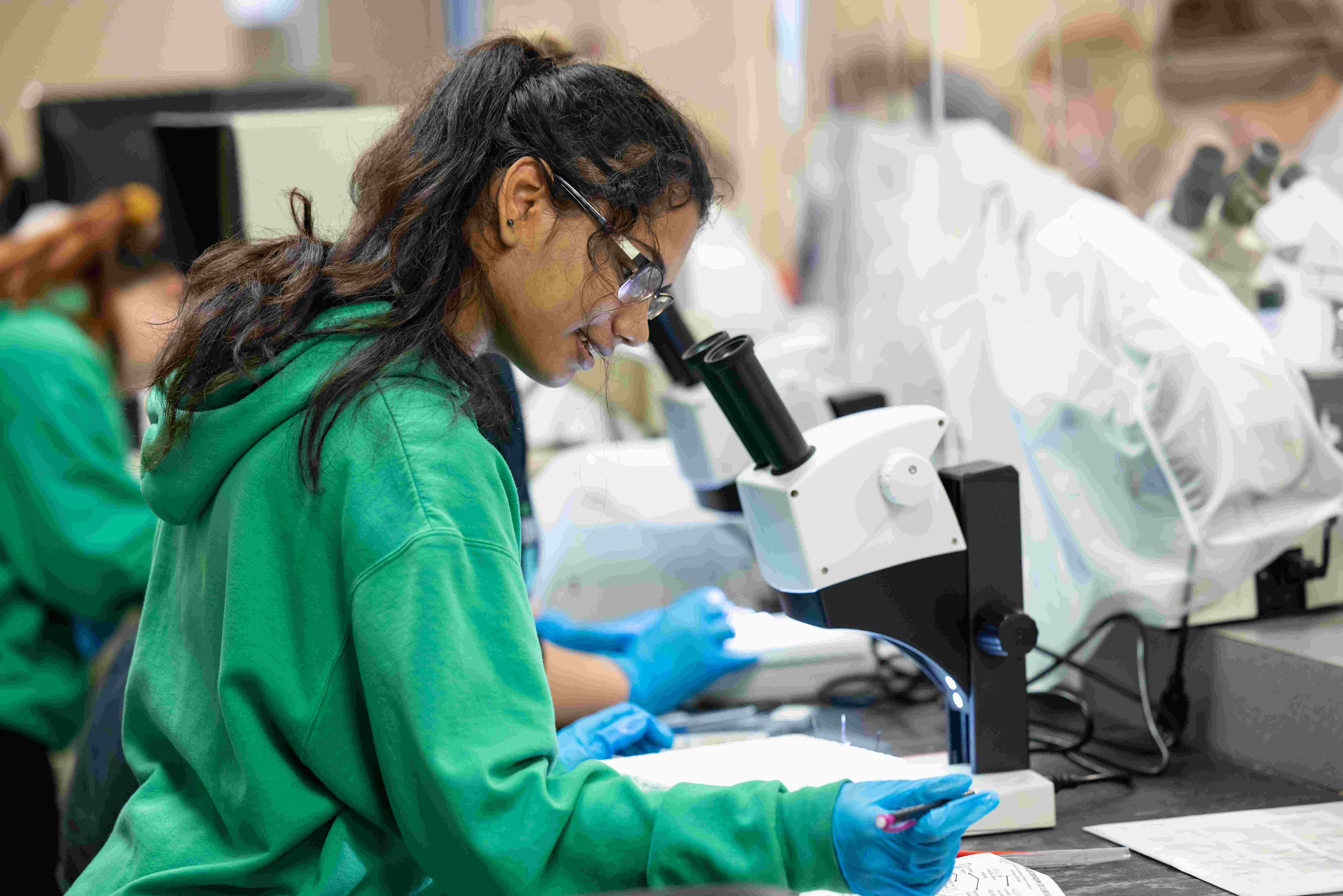 Students Sitting in the Union