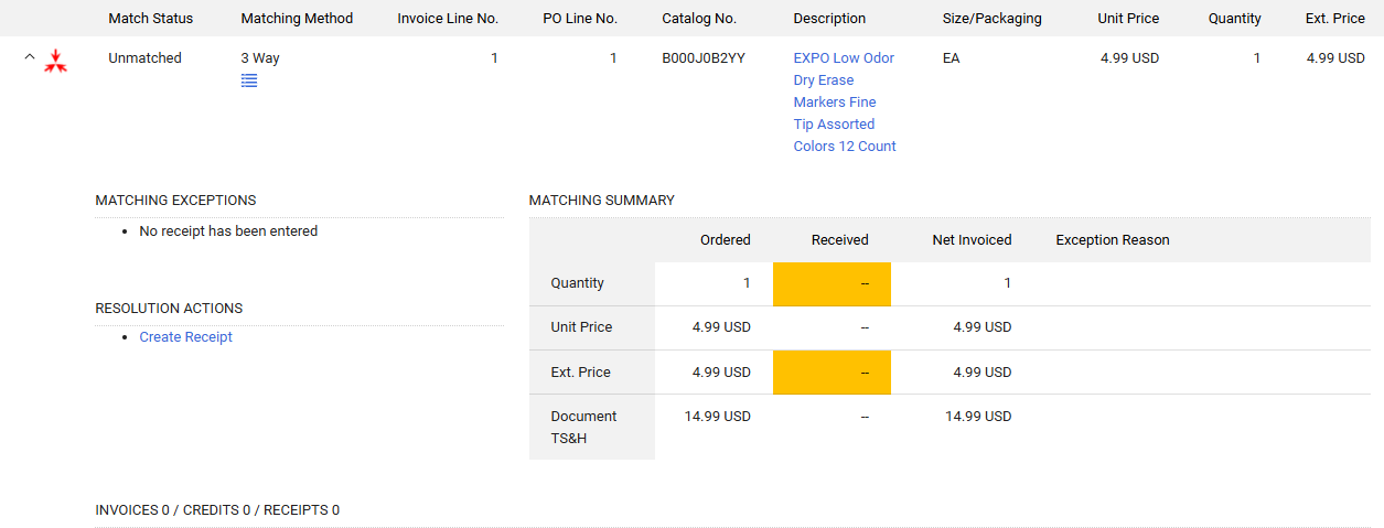 Screenshot of UND Marketplace