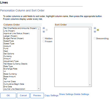 Personalize Screenshot
